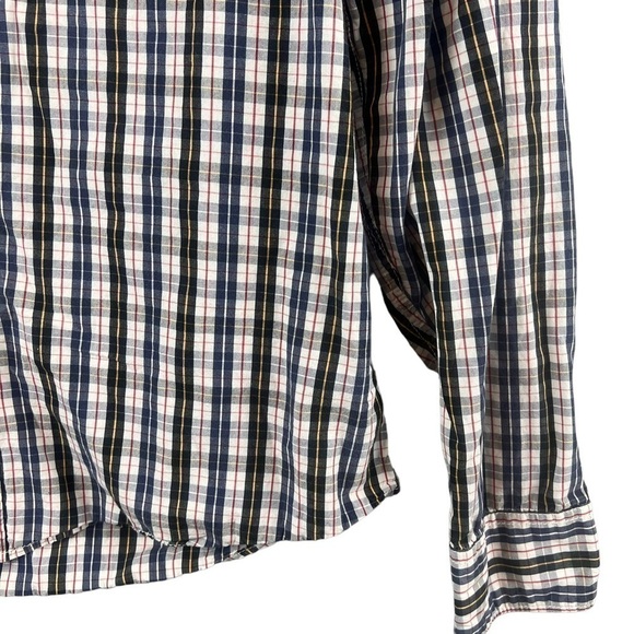 Paper Denim & Cloth Men's Plaid Button Down Shirt Long Sleeve Size Large - Picture 5 of 8